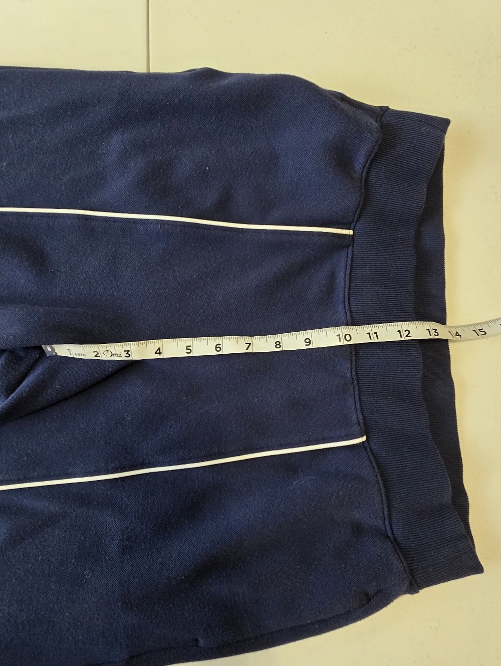 Spanx AirEssentials Front Stripe Wide Leg Pant Navy Women's Large Athleisure - Picture 5 of 9